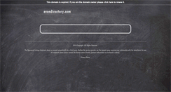 Desktop Screenshot of evendirectory.com